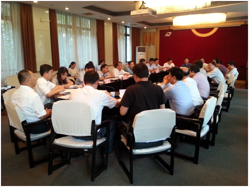 江蘇省產業技術研究院院長劉慶一行調研考察華中科技大學